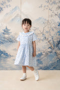 Clarine dress in blue