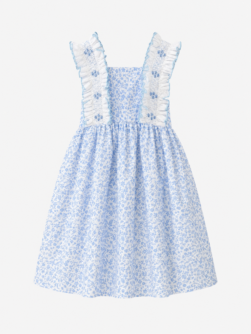 Leah dress in blue
