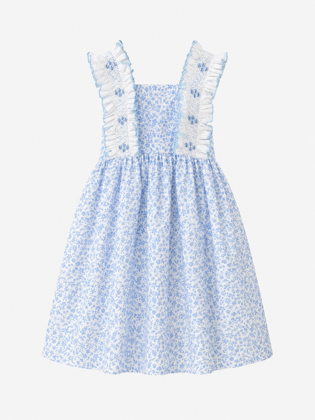 Leah dress in blue