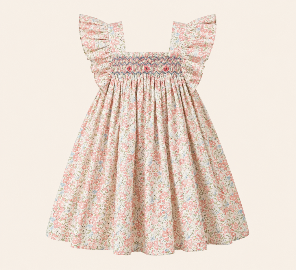 Lily smocking dress