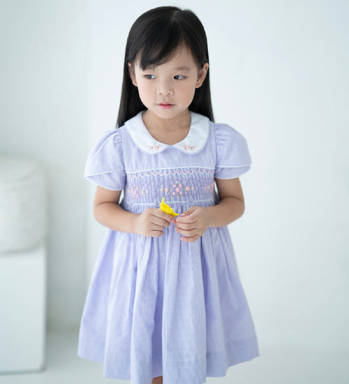 Charlotte dress in purple