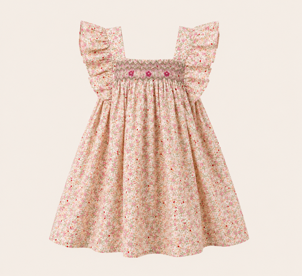 Lily smocking dress