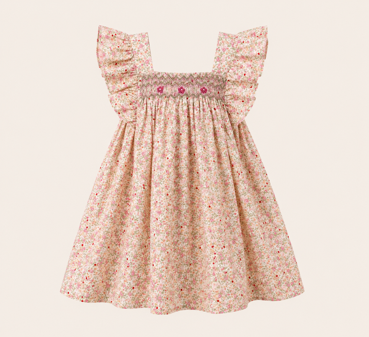 Lily smocking dress