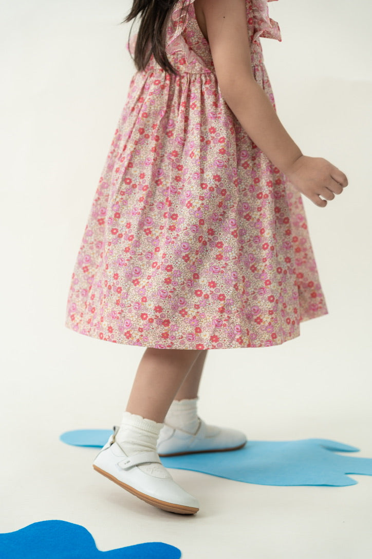 Aria Dress - Pink Floral
