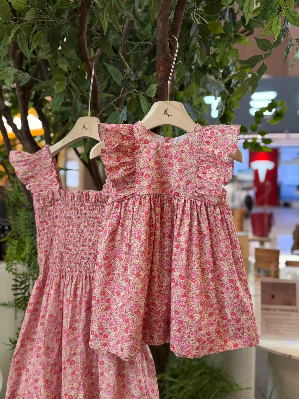 Aria Dress - Pink Floral
