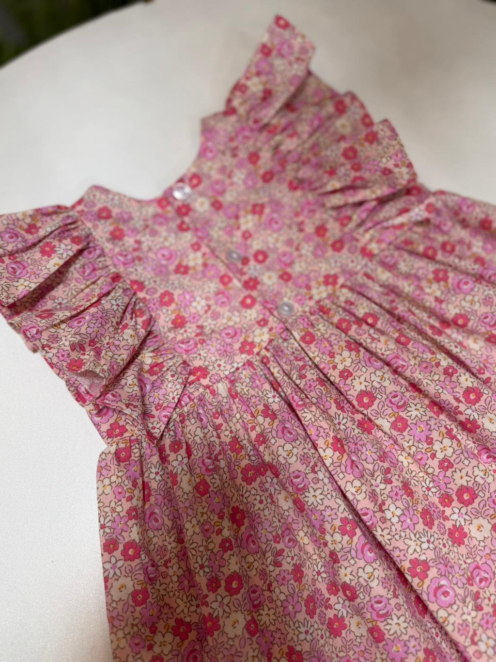 Aria Dress - Pink Floral