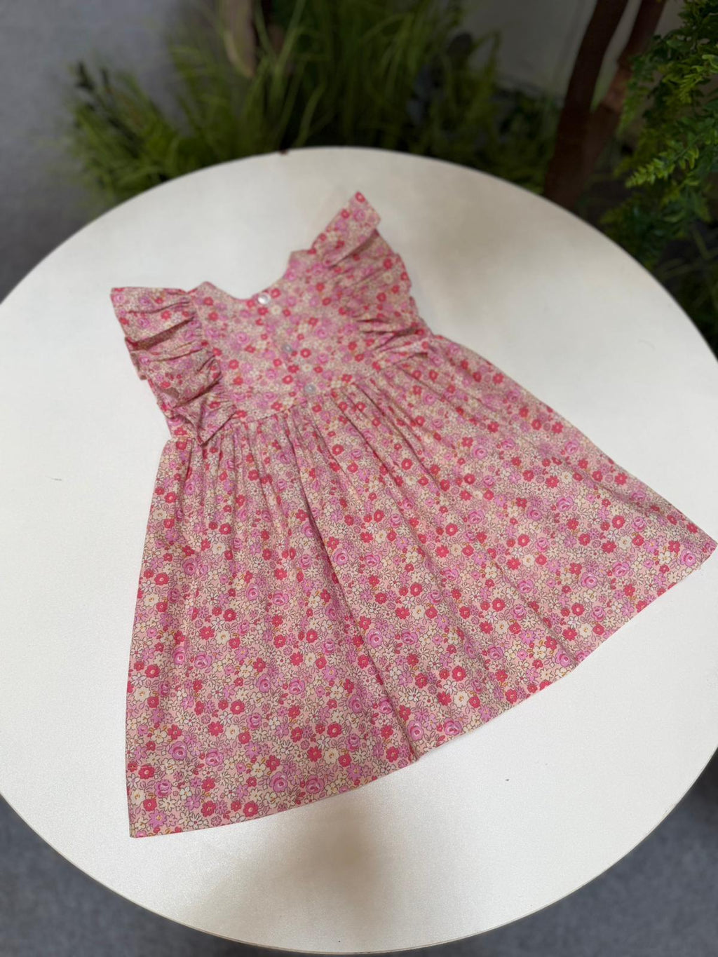 Aria Dress - Pink Floral