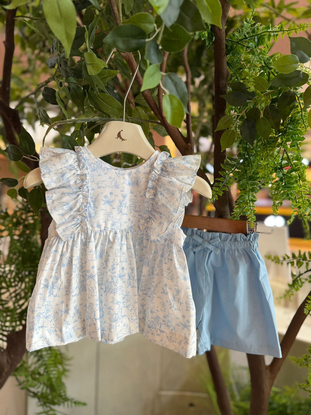 Ivy Set - Blue Bunnies
